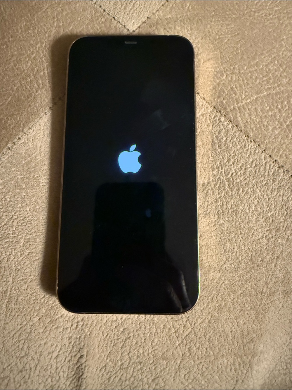 Apple iPhone with Green Side Accents - Black Front